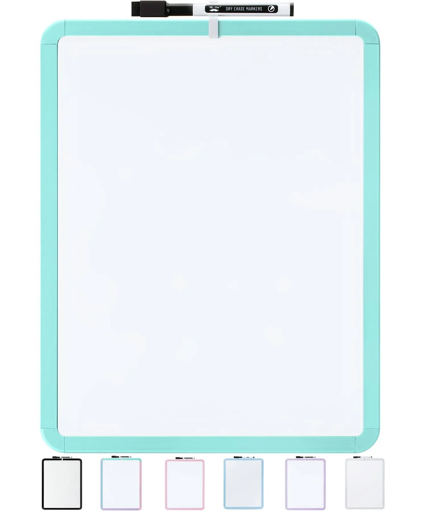 Mr. Pen- Dry Erase Board, 14” x 11” with a Black Dry Erase Marker, Min