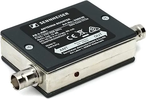 Sennheiser AB 4-AW+ Inline Antenna Booster, 470-558 MHz