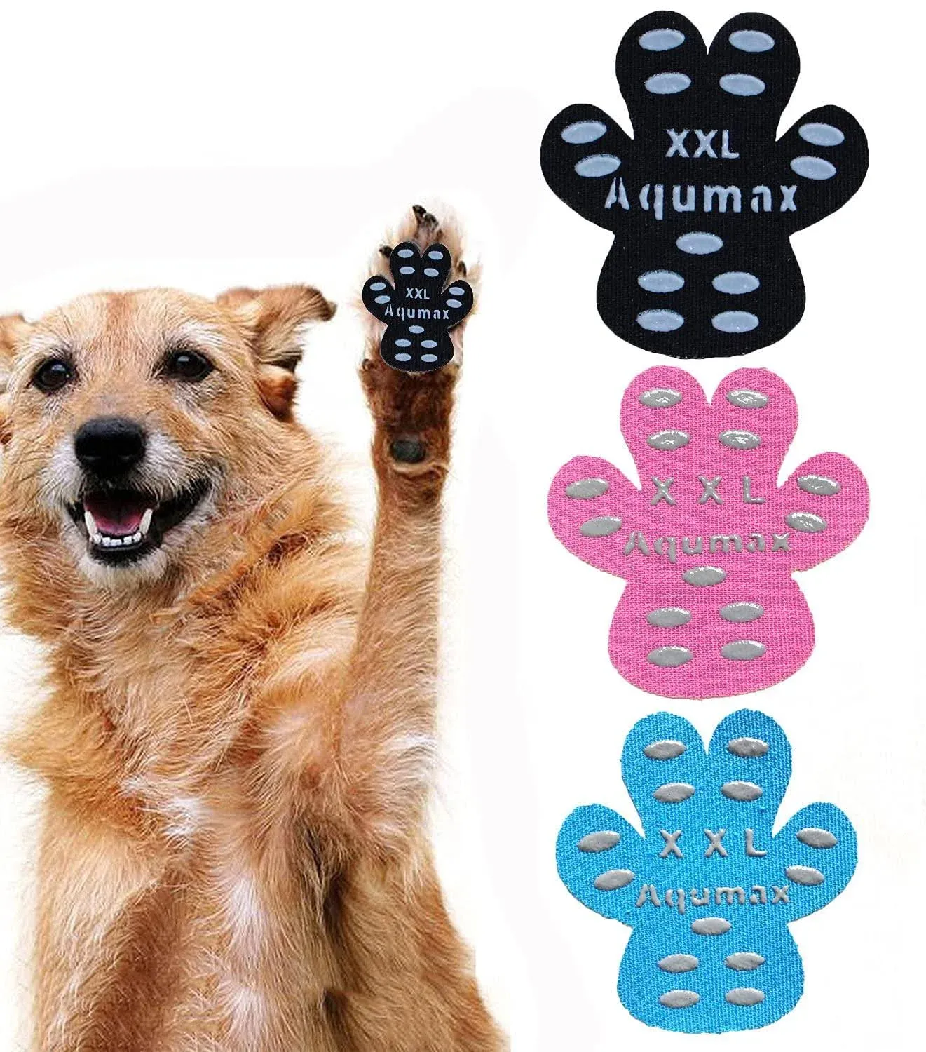 Aqumax Dog Anti Slip Paw Grips Traction Pads