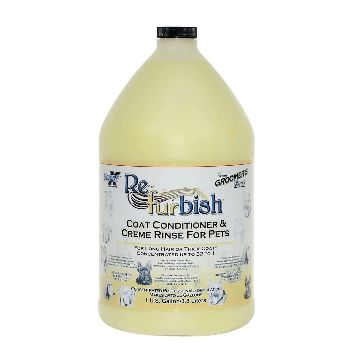 Groomers Edge Refurbish Conditioner (1 Gallon)