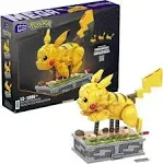 MEGA Pokemon Motion Pikachu Mechanized Toy Building Set, 1092 Bricks and Pieces