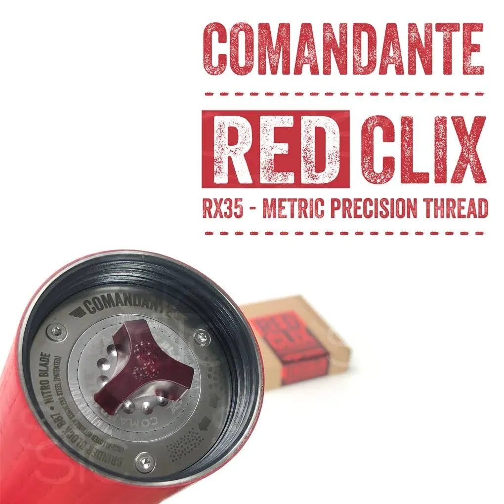 Comandante RX35 Red Clix Precision Burr Adjustment Kit