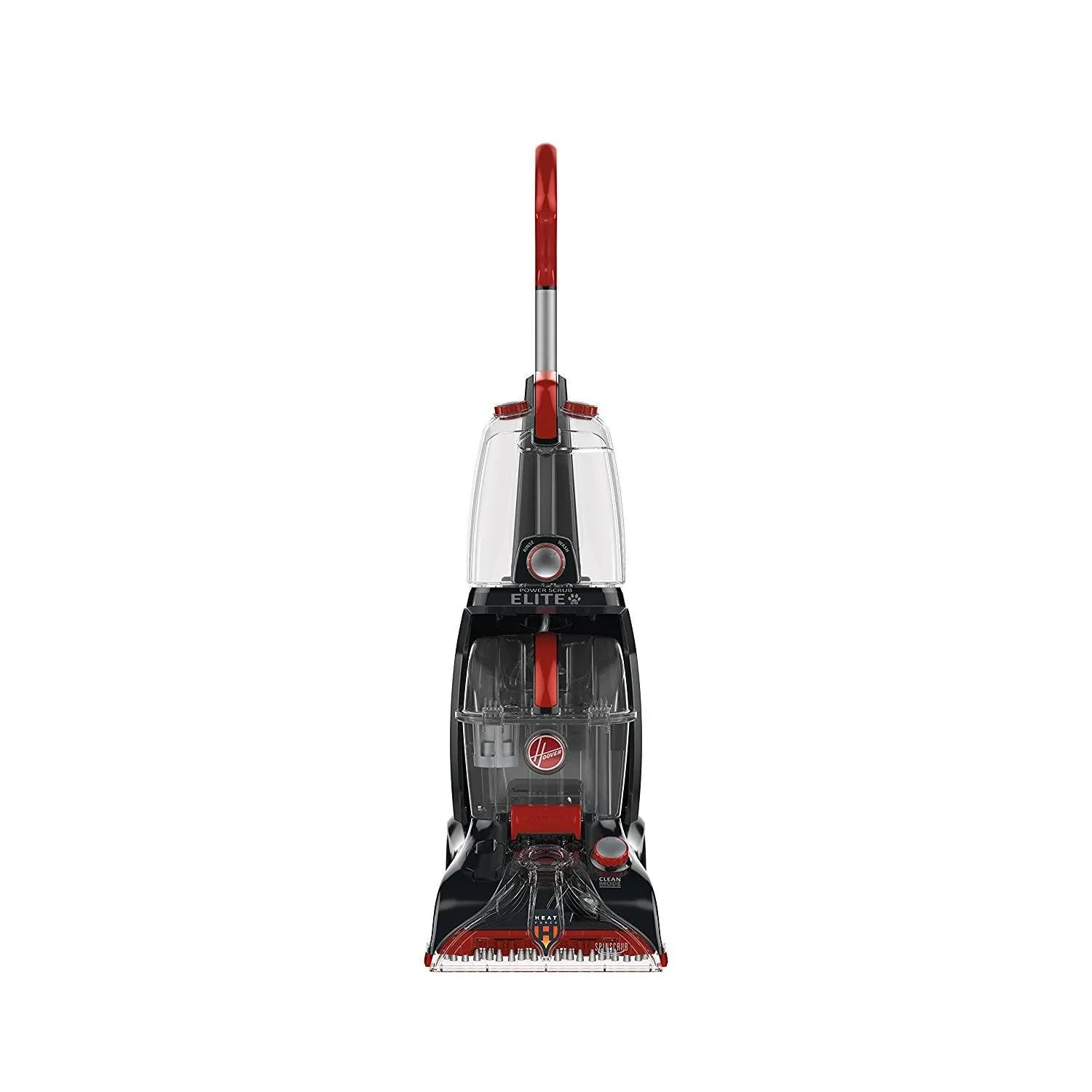 Hoover Power Scrub Elite Pet Carpet Cleaner FH50251, Red