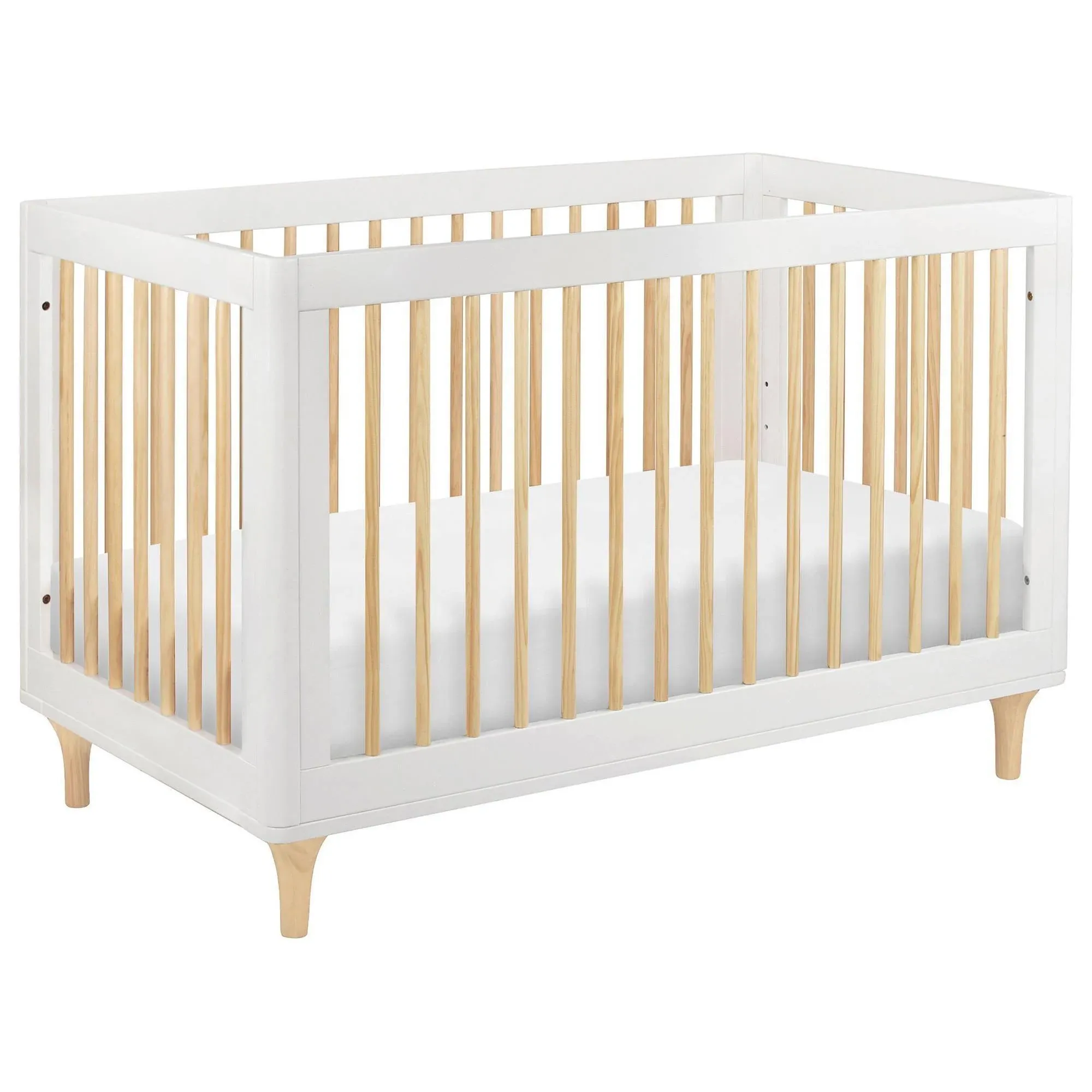 Lolly 3-in-1 Convertible Crib with Toddler Bed Conversion Kit