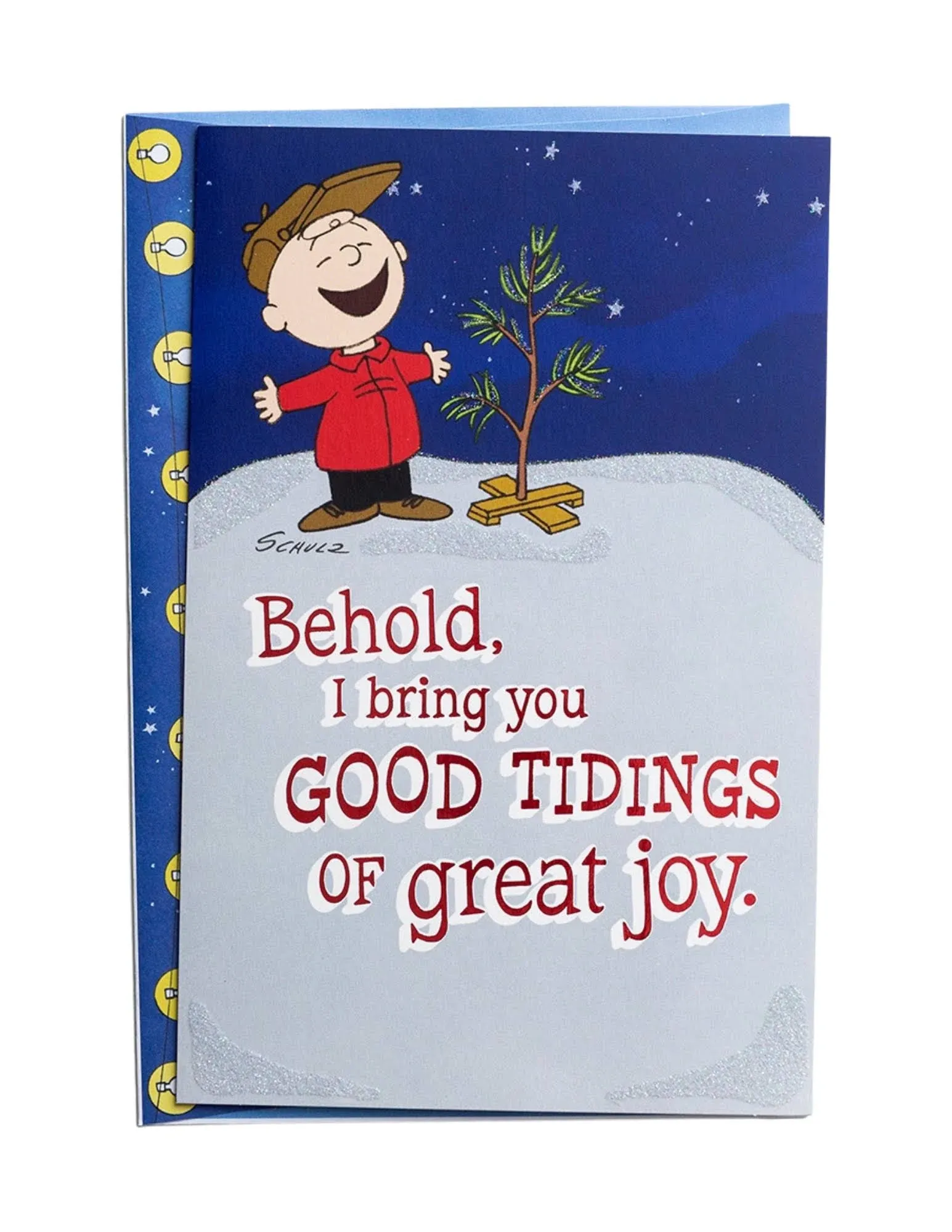 Dayspring Premium Peanuts Christmas Boxed Cards & Envelopes, 18 Count, KJV