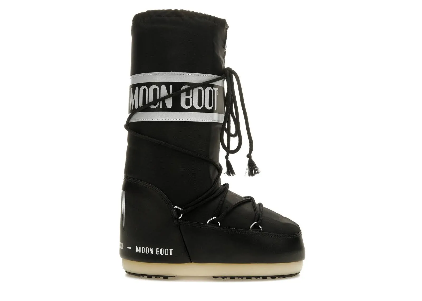 ICON JUNIOR BLACK NYLON BOOTS | Moon Boot® Official UK Store