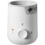 Tommee Tippee Easiwarm Bottle Warmer, Warms Baby Feeds to Body Temperature in Minutes, Automatic Timer, One-Dial Operation, White