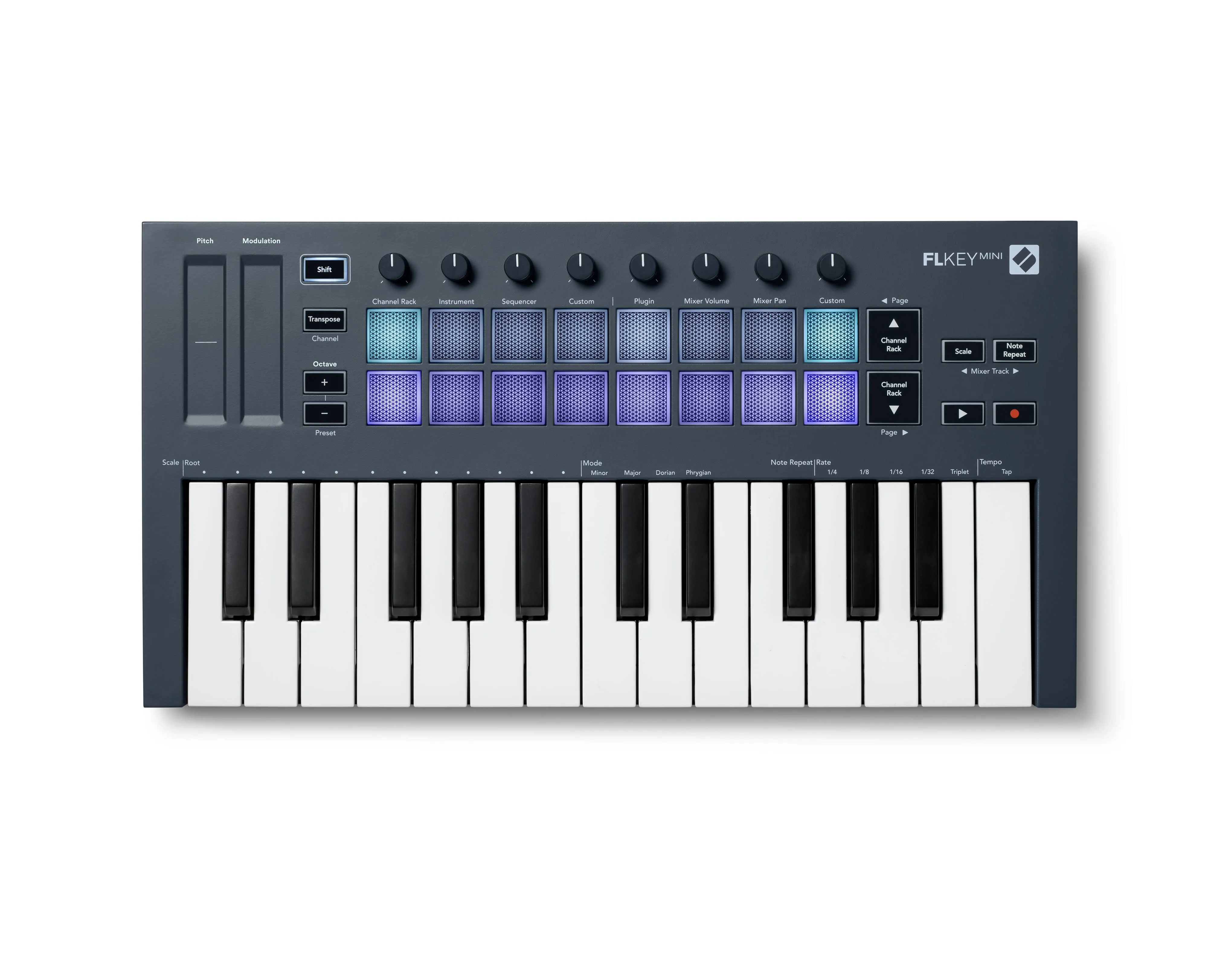 FLKey Min MIDI Keyboard Controller