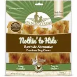 Fieldcrest Farms Nothin' to Hide Dog Chews, Premium, Chicken Flavor, Flip Chips, 8 Pack - 8 chews, 8.5 oz