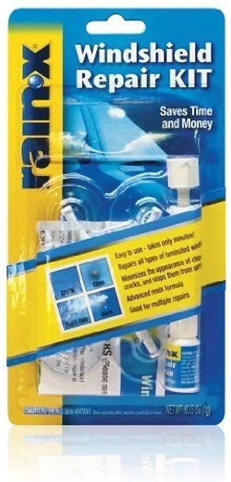 Rain-x Windshield Repair Kit, Saves Time And Money By Repairing Chips And Cracks - 600001