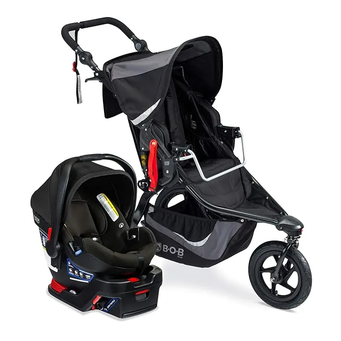 BOB Revolution® B-Flex 3.0 Stroller & Britax® B-Safe Gen2 Infant Car Set Travel System in Black