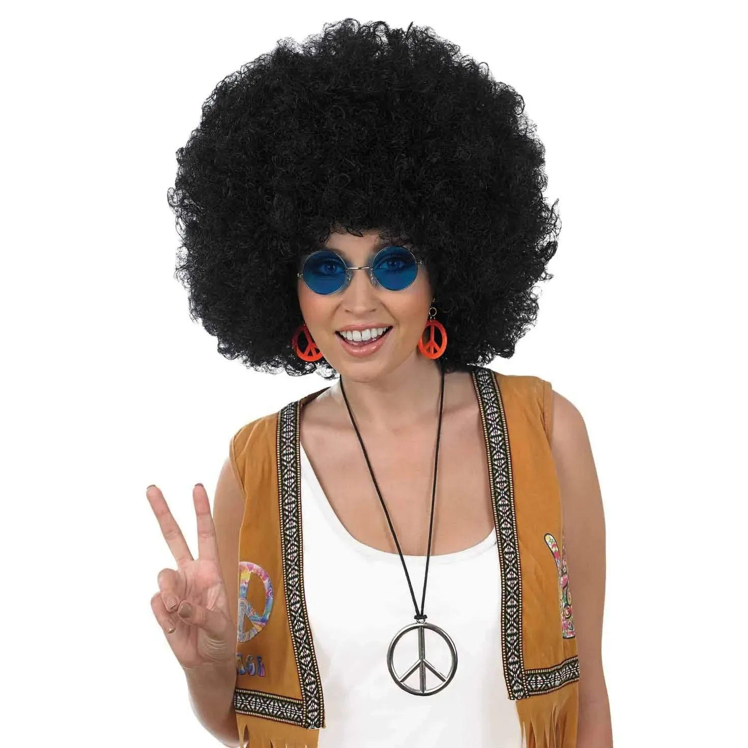 Black Adults Curly Afro Wig