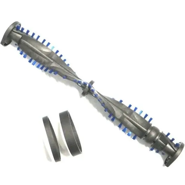 Replacement Brush Bar with End Caps and Set of Belts, Made To Fit Dyson DC07 DC04 & DC14 & DC33 #904174-01