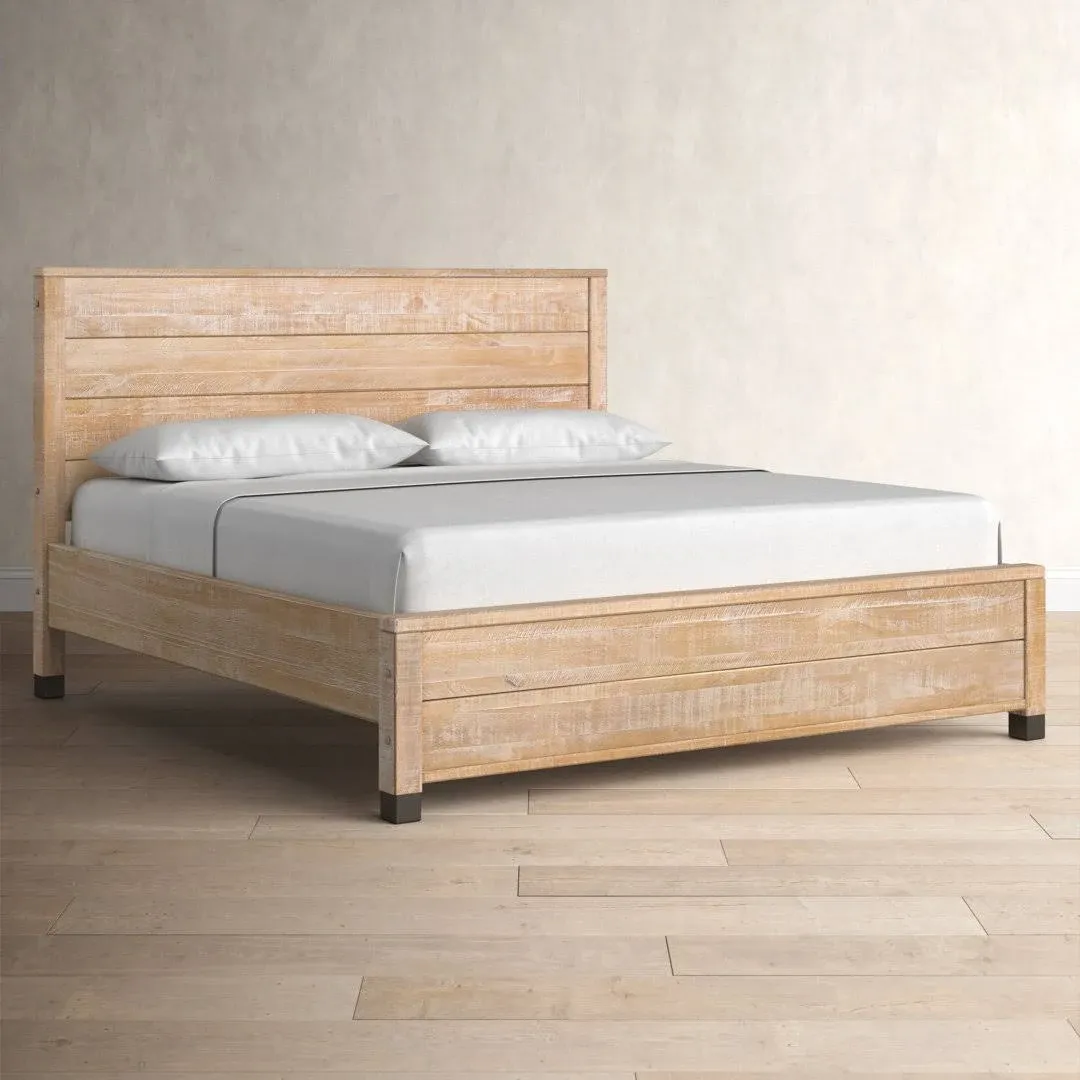 Camaflexi Baja Platform Bed (Twin, Walnut)