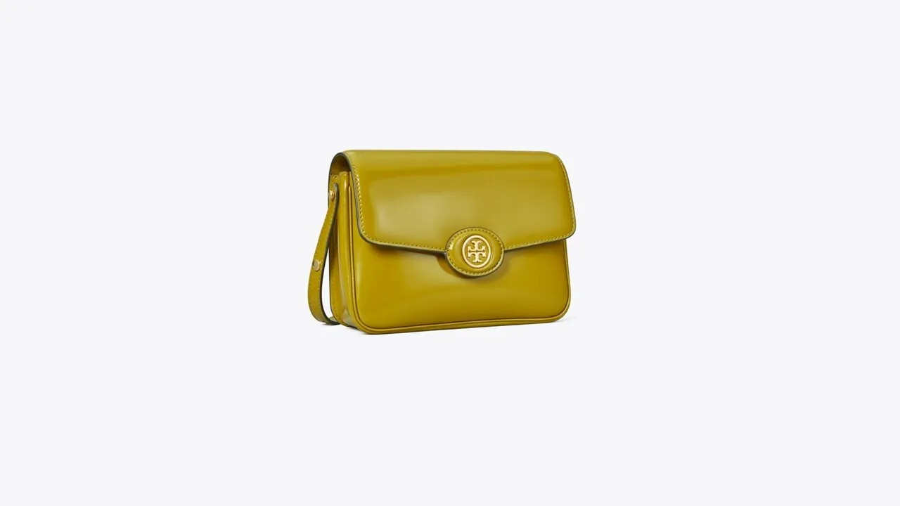 Tory Burch Robinson Convertible Shoulder Bag - Black