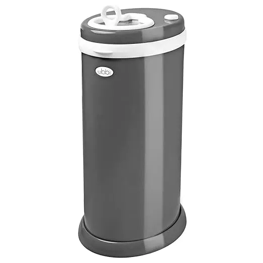 Ubbi Steel Diaper Pail - Sage