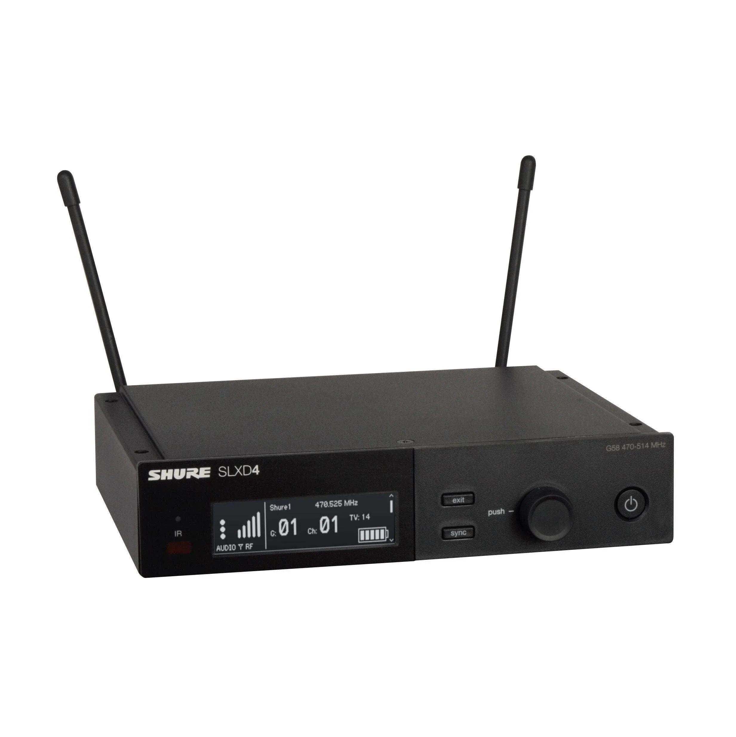 Shure - SLXD4-H55 Digital Wireless Receiver