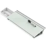 Quartet Glass Dry Erase Desktop Computer Pad 18 x 6 White