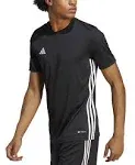 Adidas Men's Tabela 23 Soccer Jersey, Black/White / L