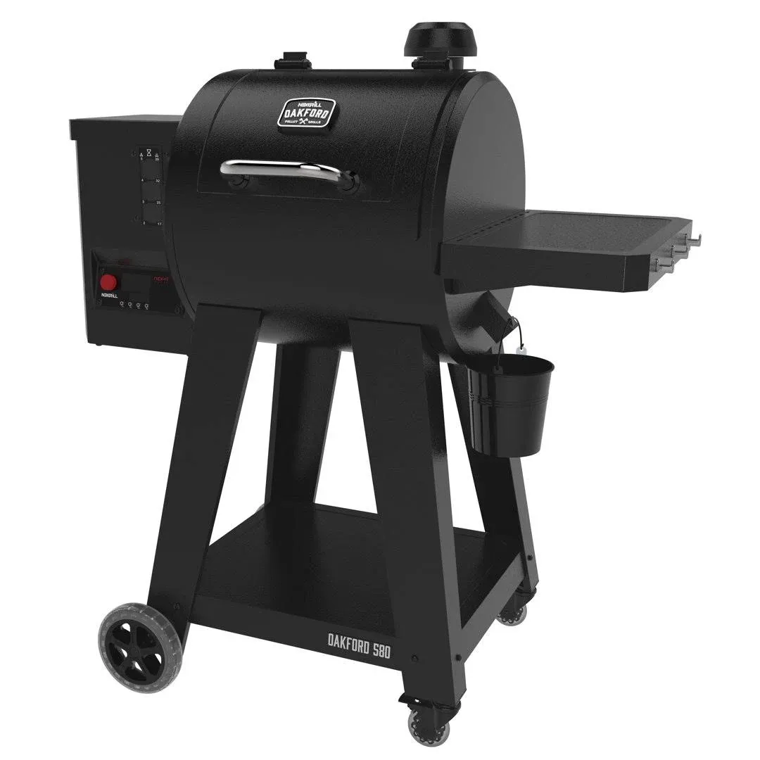 Nexgrill 910-05001 Oakford 580 WiFi Pellet Grill Smoker in Black