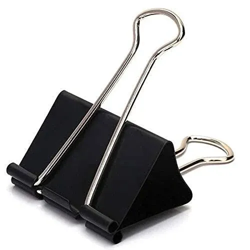 18 Pcs Extra Large Binder Clips 2.4 Inch Length for Office (Upgrade )