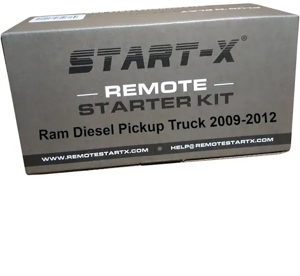 Start-X Remote Start Kit for Dodge Ram Pickup Truck 2009-2012 (Diesel, not Ga...