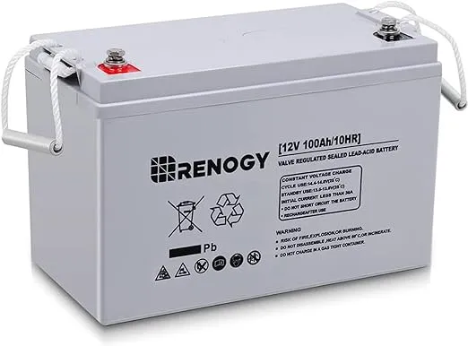 Renogy Deep Cycle AGM Battery 12 Volt 100Ah