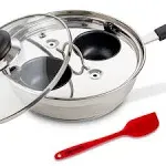 Eggssentials Egg Poacher Pan Nonstick Coating - Poached Egg Cooker, Stainless...