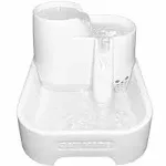 Cat Mate Pet Fountain with Three Drinking Tiers for Cats and Small Dog