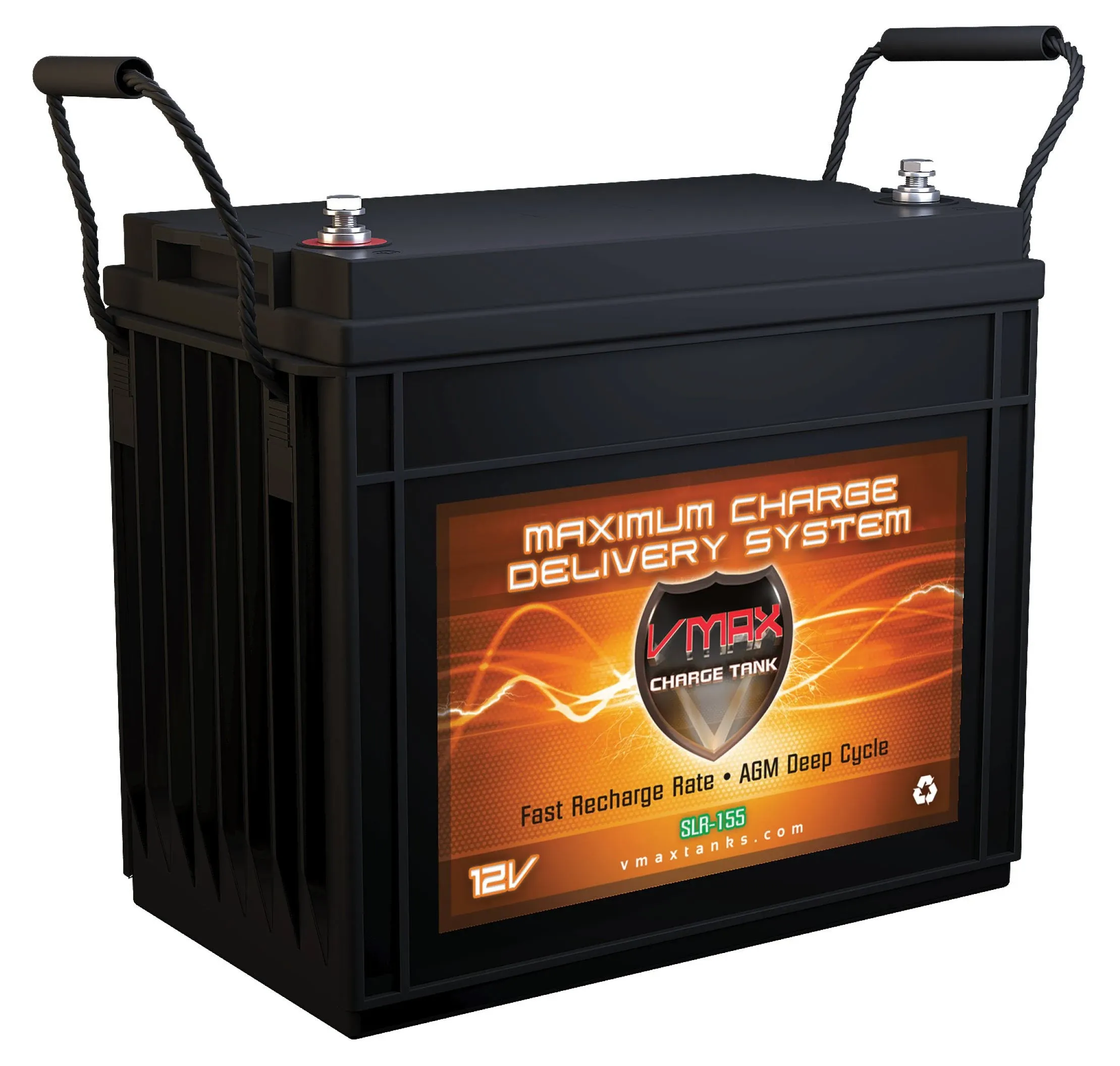 VMAX Solar SLR155 AGM 12V 155ah Deep Cycle Battery