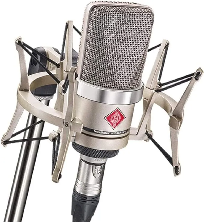 Neumann Pro Audio Cardioid Condenser Microphone Ideal for Home / Professional Studio Instrument Vocal Podcast Twitch recording