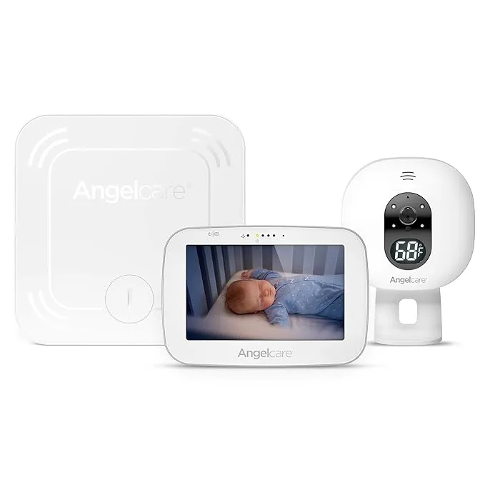 Angelcare Monitor With 5 Inch Video and Wireless Breathing - Ac527