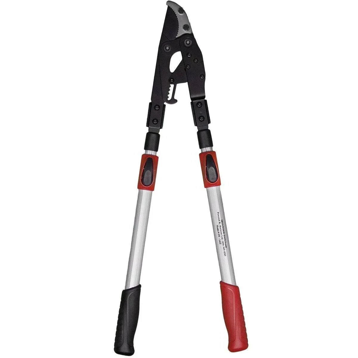 Garden Works Ironwood Tool Company Heavy Duty, Telescopic Handle, 6 Stage Ratchet, Limb and Branch Lopper IW1425 with Non Slip Grips, Made In the USA