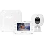 Angelcare 3-in-1 AC327 Baby Breathing Movement Monitor 4.3&#034; Video Sound NEW