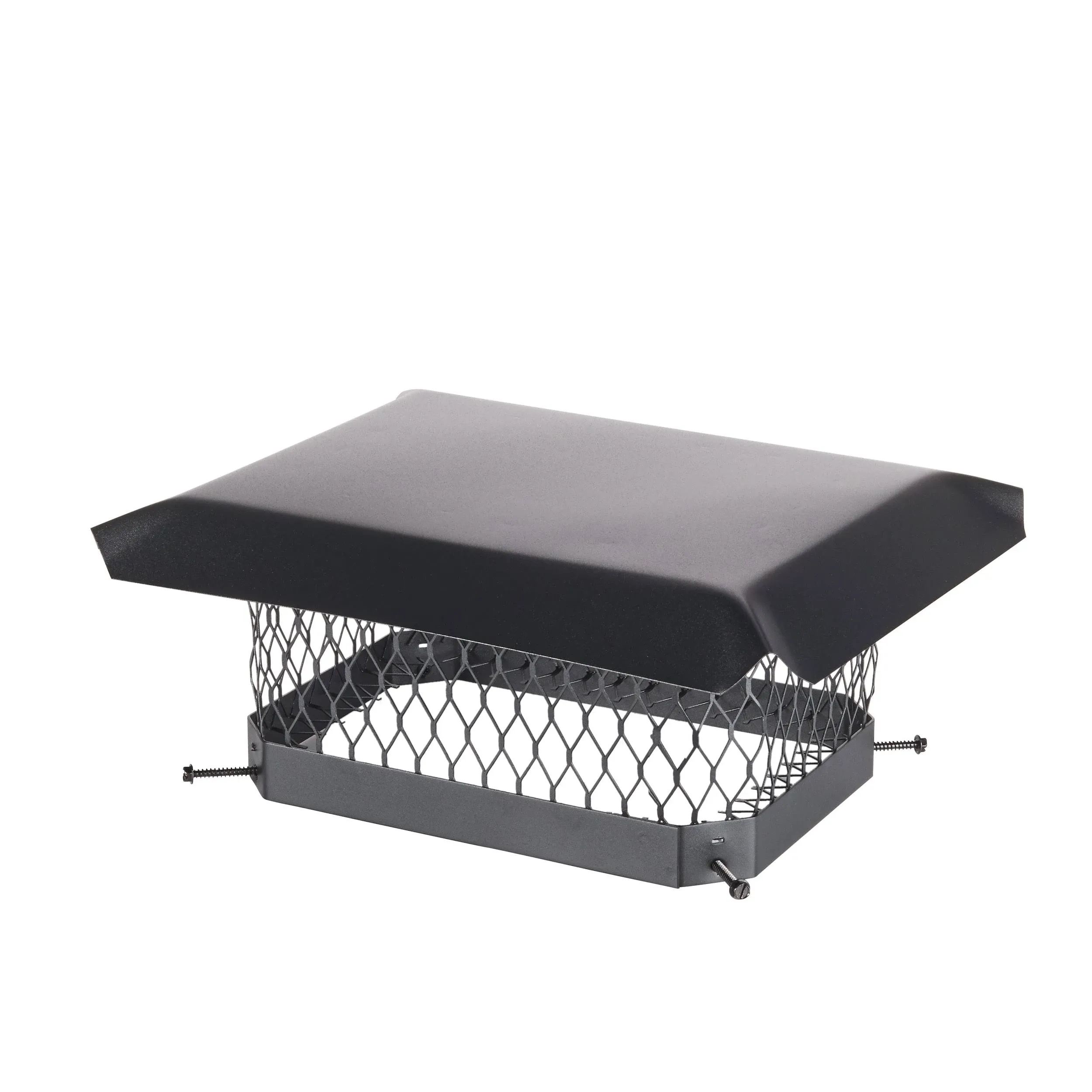 Shelter SC913 Shelter Chimney Cap, Steel, Black, Powder-Coated, Fits D