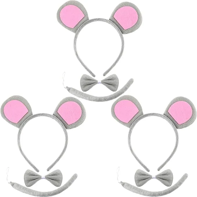 WILLBOND 9 Pieces Mouse Theme Costume Set