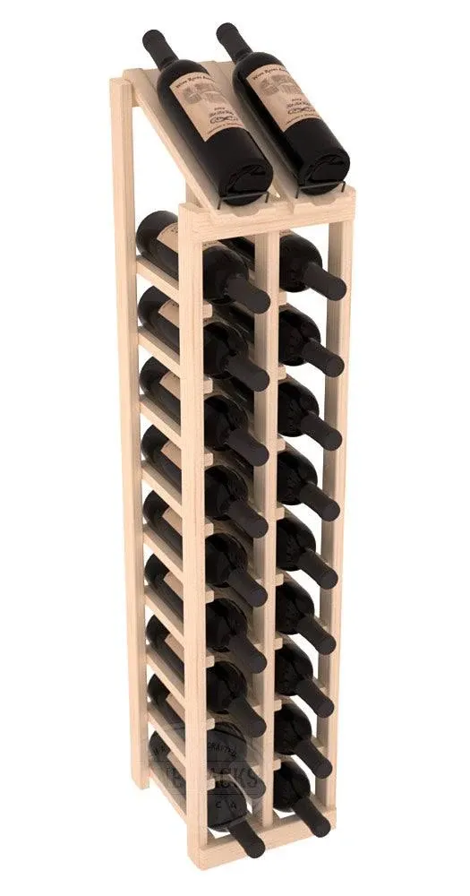 Wine Racks America Pine 2 Column 10 Row Display Top Kit. Unstained