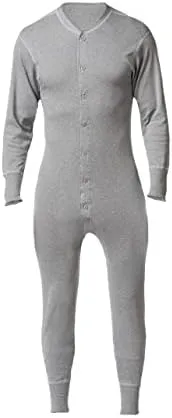 Men's Cotton Long Sleeve Onesie Combination
      
          Men's Cotton Long Sleeve Onesie Combination