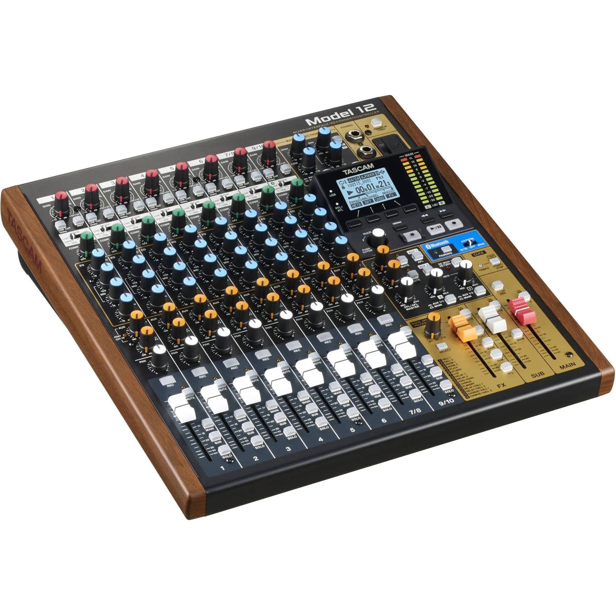 TASCAM Model 12 Mixer / Interface / Recorder / Controller