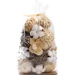 Decorative Balls Assorted Spherical Rattan Twigs Wicker Balls Cotton for Bowl and Vase Filler Balls Spheres Orbs Filler Centerpiece Home Decor