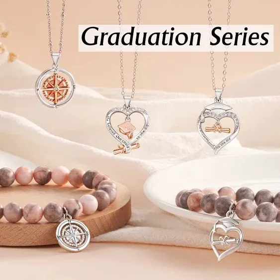 Graduation Gifts for Her 2023, Graduation Necklace for 5th Fifth 8th 6th