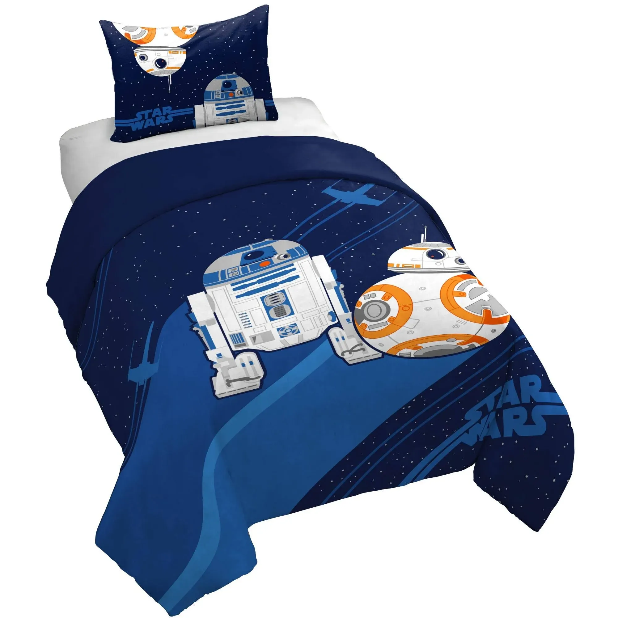 Saturday Park Star Wars Droids Duvet Cover & Sham Set