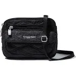 Baggallini Modern Everywhere Mini Crossbody Women-7x0.8x5.5 Cross Body Small Purse Travel Bag-Quick-Access Pocket