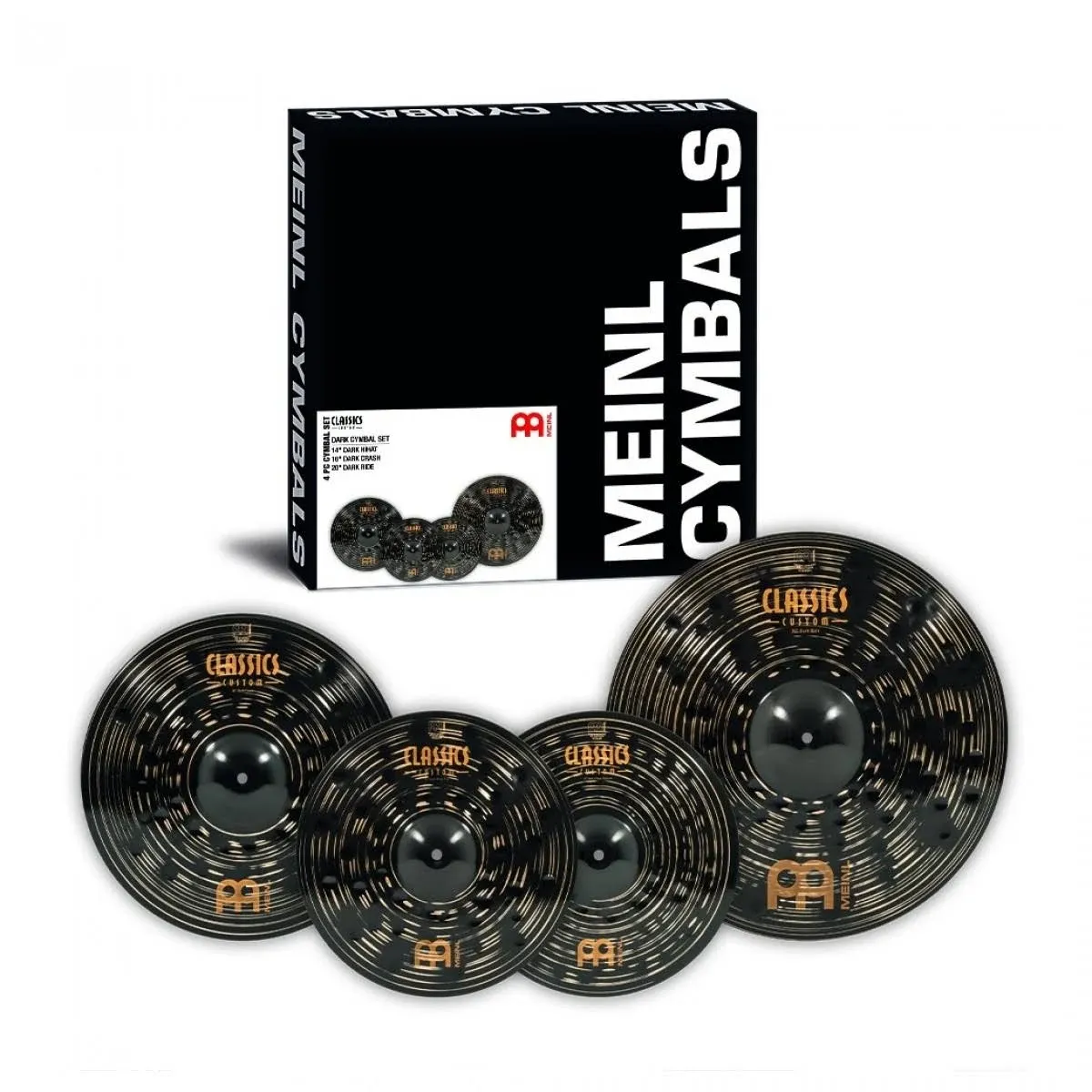 Meinl Classics Custom Dark Cymbal Set CCD141620