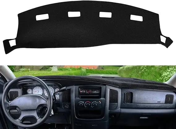 Yiz Dashboard Cover Dash Cover Mat Custom Fit for Dodge Ram 1500 2002-2005,25..<wbr/>.