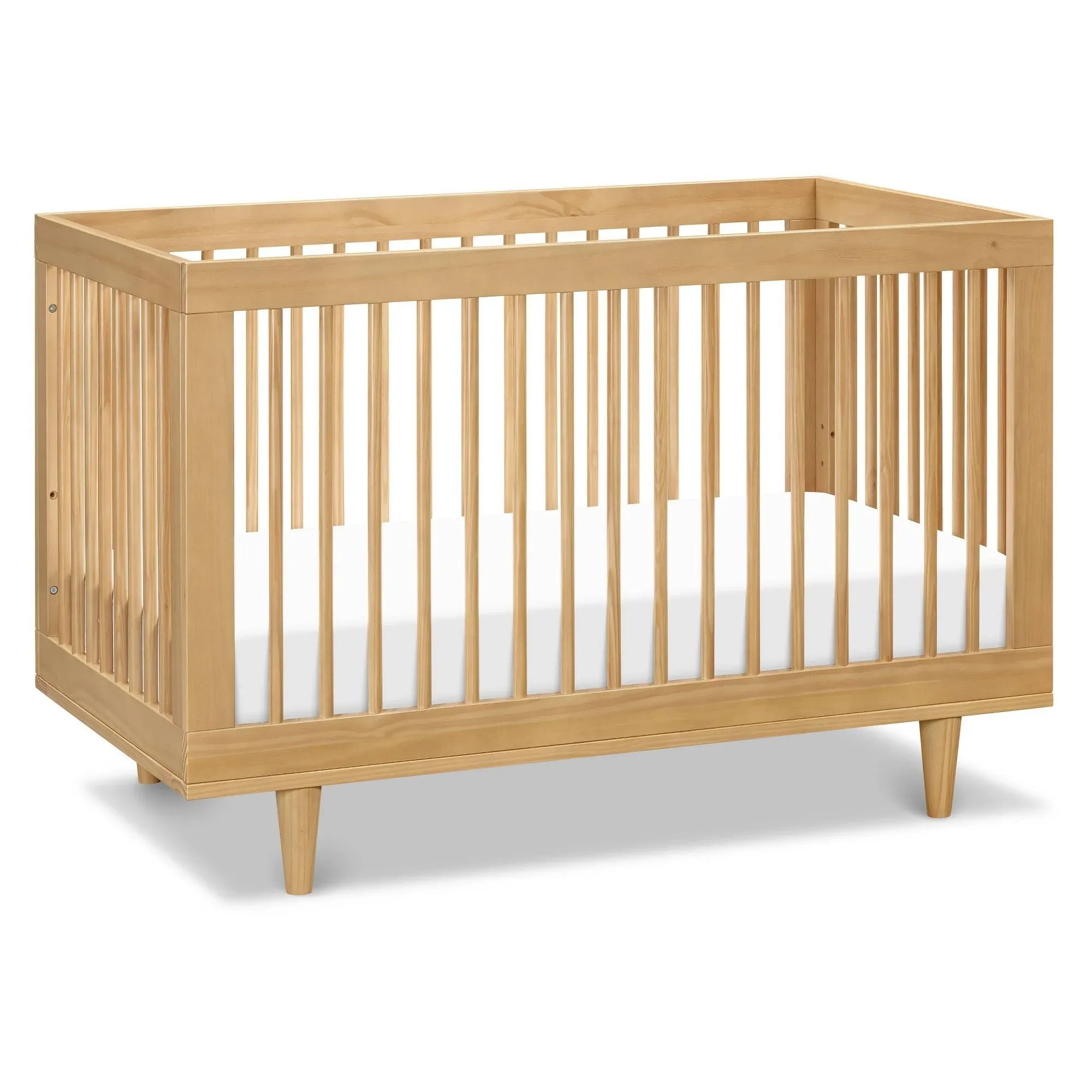 DaVinci Marley 3-in-1 Convertible Crib in Honey, Greenguard Gold Certified