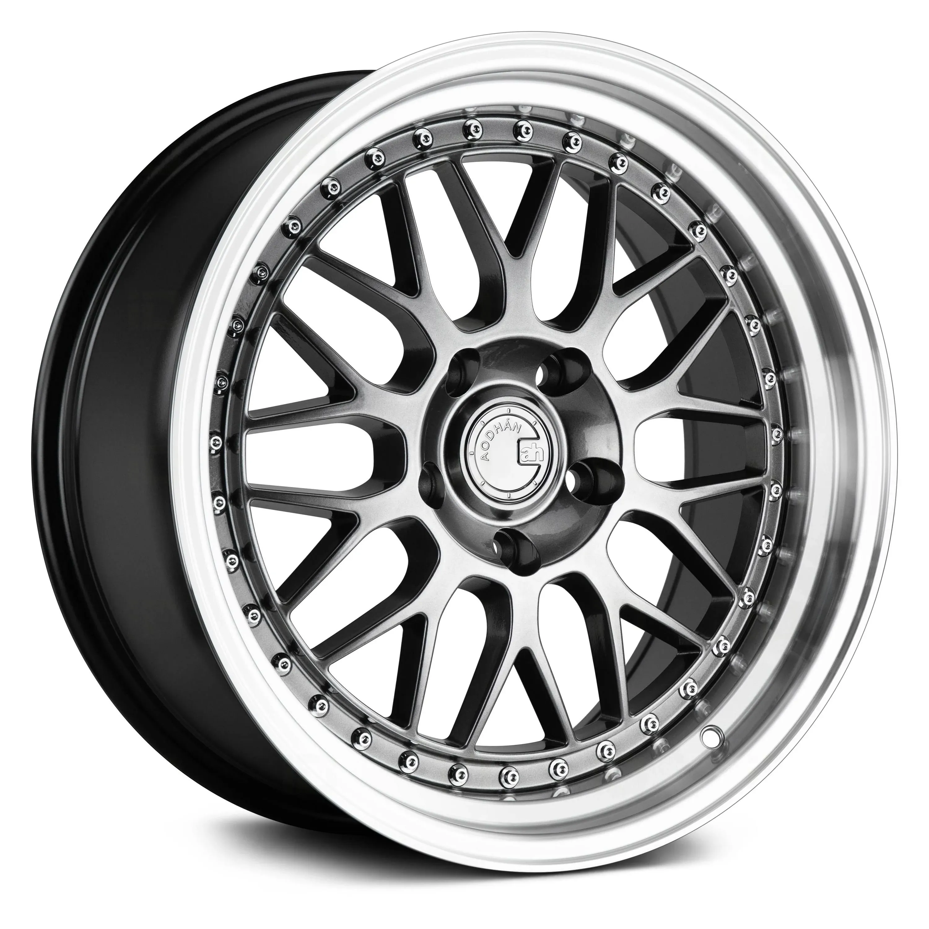 Aodhan AH02 18x8.5 5x114.3 ET35 Silver Machined Lip