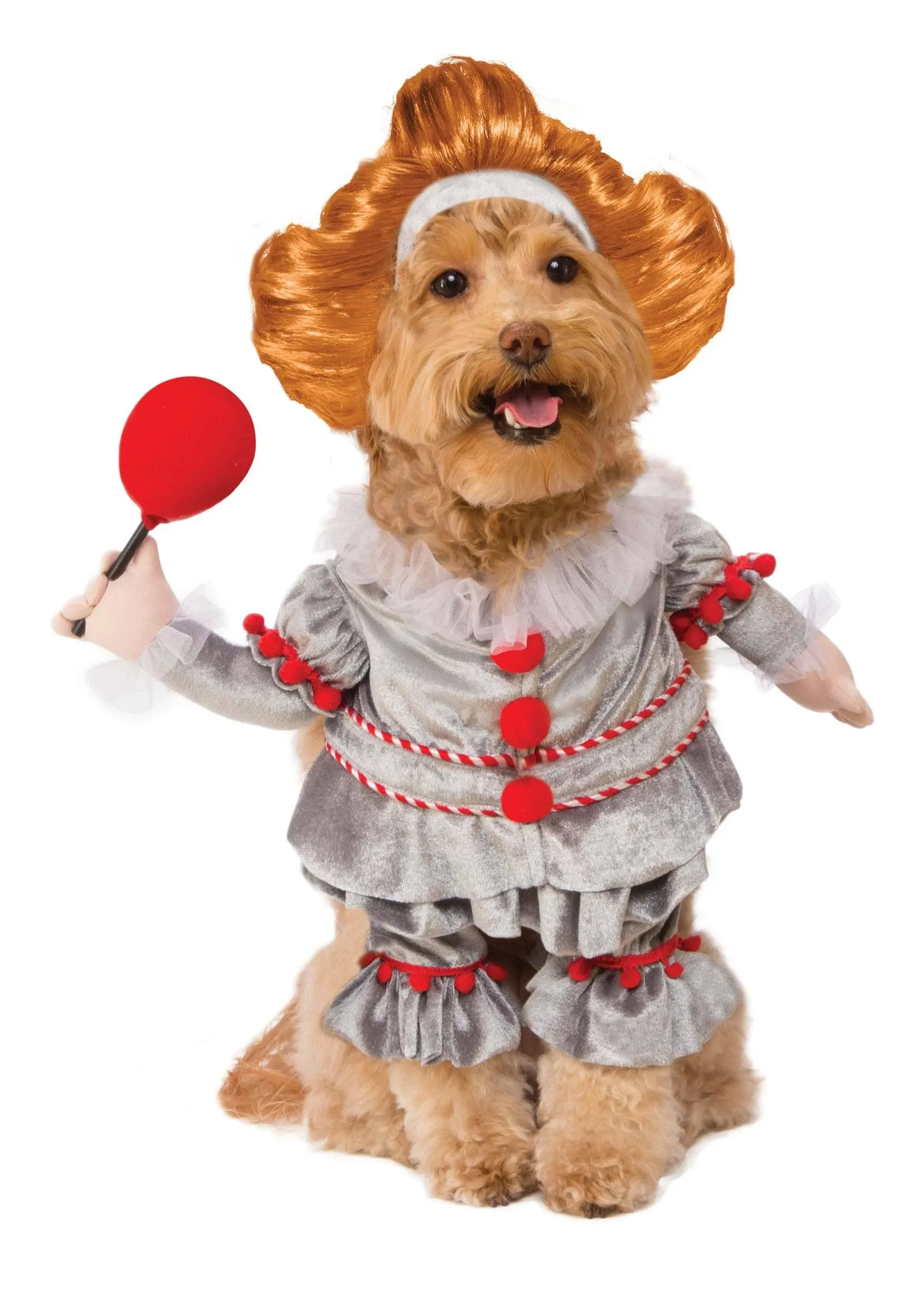 Rubies It Walking Pennywise Pet Costume