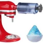 Ice Shaver Attachment for KitchenAid Stand Mixer- Efficient Shaved Ice Maker, High Production Shave Ice Machines Ice Cream Maker, Essential Mixer