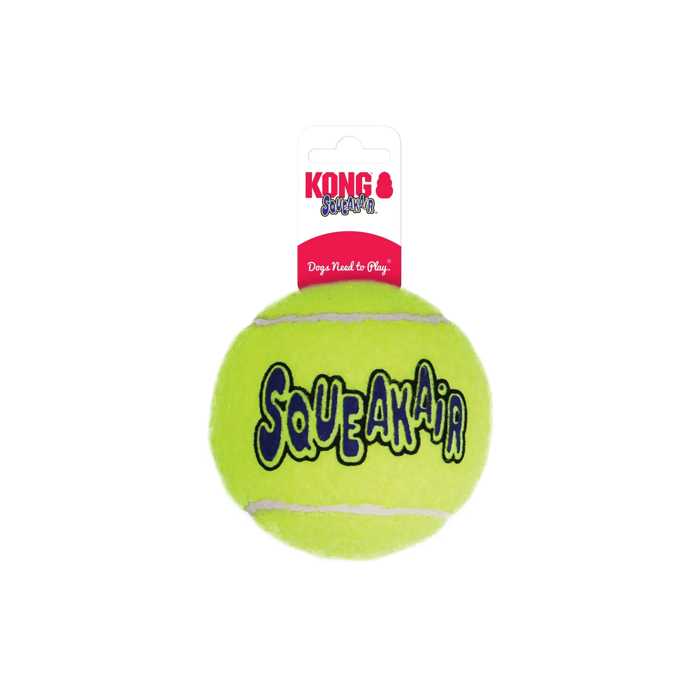 Kong SqueakAir Ball Dog Toy - Yellow - XL